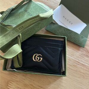Gucci Marmont Leather Card case